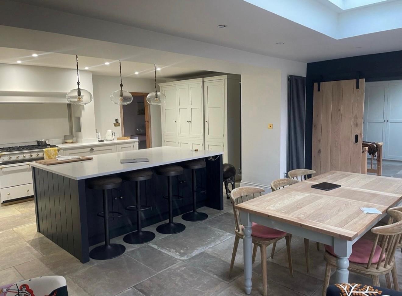 Extension, remodel and new kitchen completed by ROC Projects for Mr & Mrs Llay